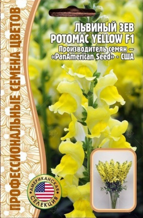 Львиный зев Potomac Yellow F1 однолетник 5шт (Ред.сем)