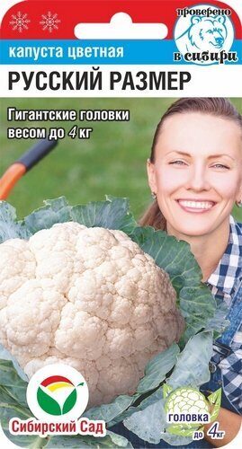 Цветн.капуста  Русский размер 0,1гр  (Сиб Сад)