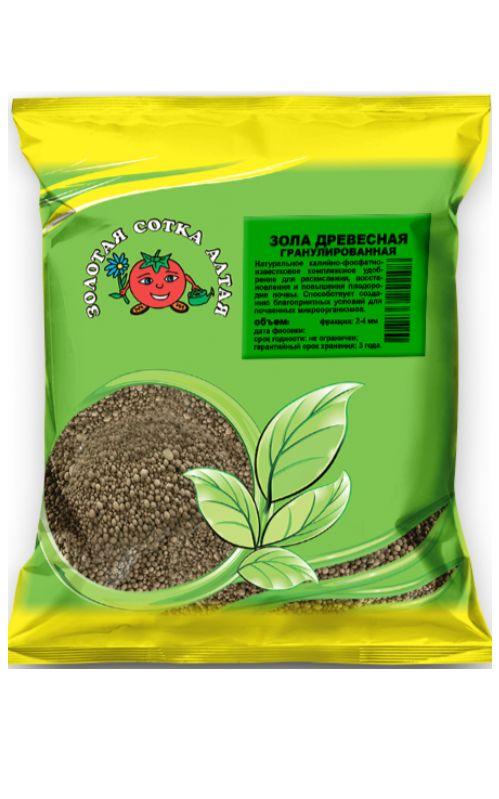 Зола древесная гранул / 0,7 л /Сотка/ *15 шт P-3.5 K-3.5