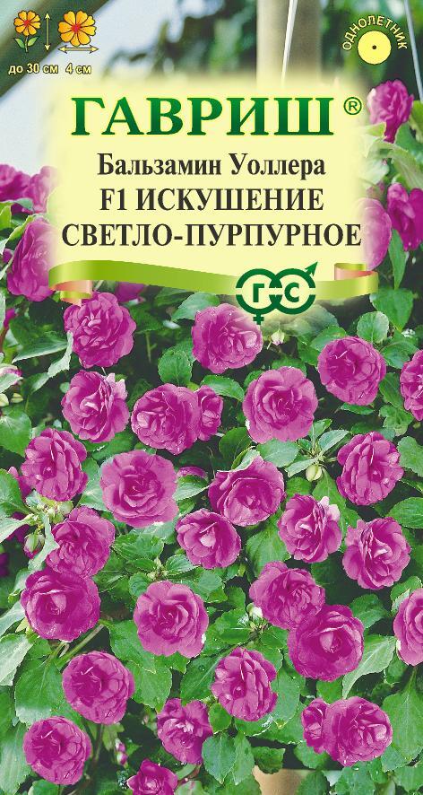 Бальзамин Искушение светло-пурпурное F1 (5шт) Гавриш/10