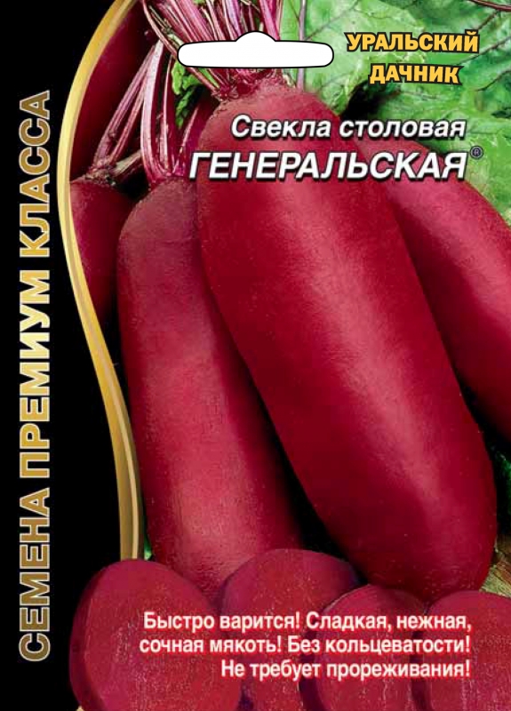 Свекла Генеральская (2г) Уральский Дачник