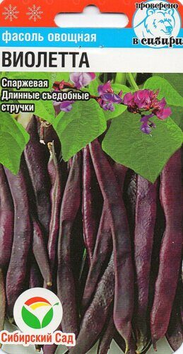 Виолетта 5гр фасоль (Сиб Сад)