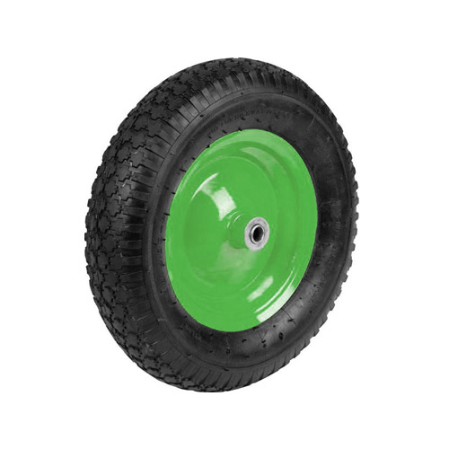 Колесо PR2400 размер 13*3,25-8 16/95 мм диск сварной, салатовый