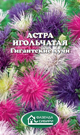 Астра Гигантские лучи, смесь (0,2г) Фазенда Сибири