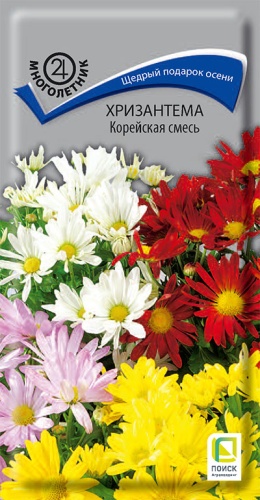 Хризантема Корейская смесь, индийская (0,05г) Поиск