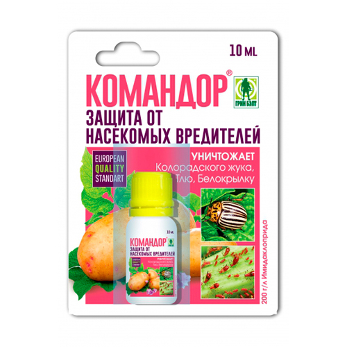 Командор (от кол. жука,тли,трипсов) фл.10мл. ГБ(01-530)/120
