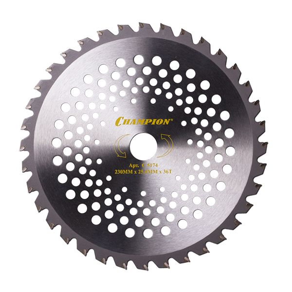 Нож с зубцами из твердого сплава  Dragon 36/230/25,4 (SRM-2305SI,SRM-2655SI), CHAMPION