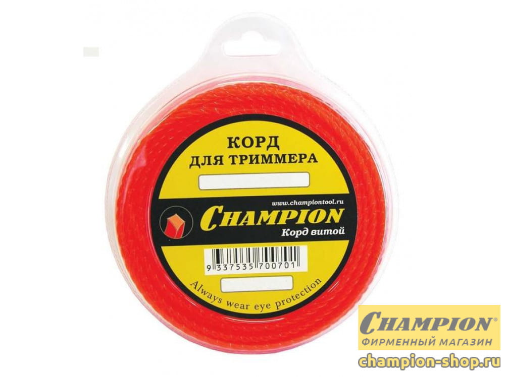 Корд трим.CHAMPION  Twisted Square 2.4мм* 12м (витой квадрат), CHAMPION, C7003