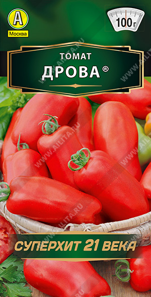 Томат Дрова /Аэлита/ 20шт/ среднеран. детерм. 85-100г