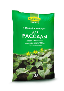 "PlanTerra - для рассады, 10л", почвогрунт