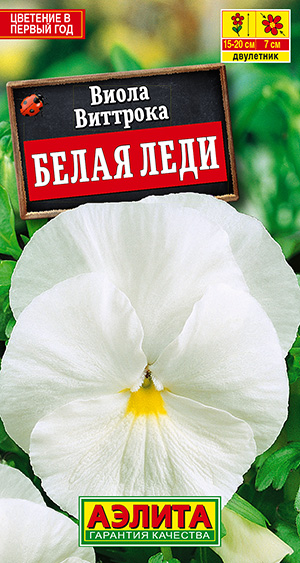 Виола Белая леди (0.1г) Аэлита