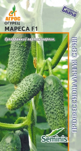 Огурец Мареса F1 /Агрос/ 8шт/ суперран. партен. 9-10см