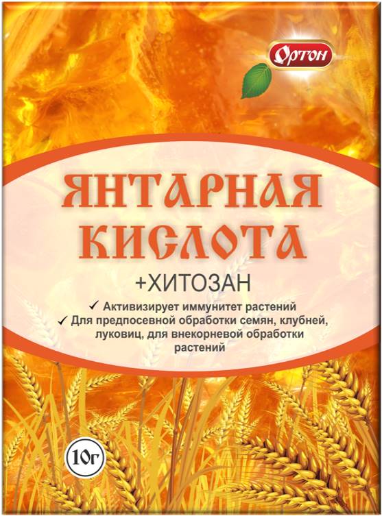 Янтарная кислота 10г./Ортон/ /*100шт