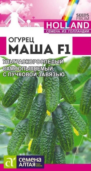 Огурец Маша F1/Сем Алт/цп 5 шт. Seminis (Голландские Семена) (2027 / 31761)
