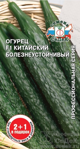 Огурец Китайский Болезнеустойчивый F1 (0,2г) СеДеК