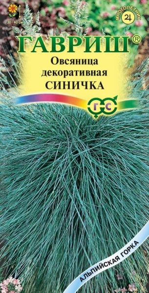 Овсяница ледниковая Синичка/Гавриш/цп 0,1 гр