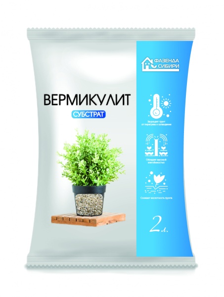 Вермикулит (2л) фракция 2 Фазенда Сибири