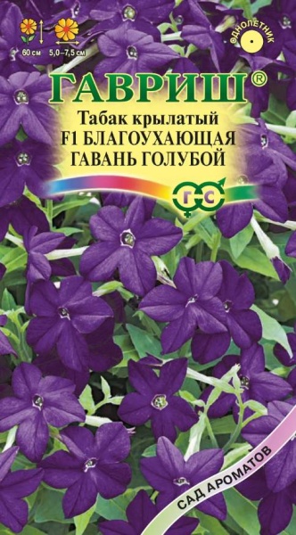 Табак Благоухающая Гавань голубой /Гавриш/ 5шт/ душ. h-60см, d-7,5см