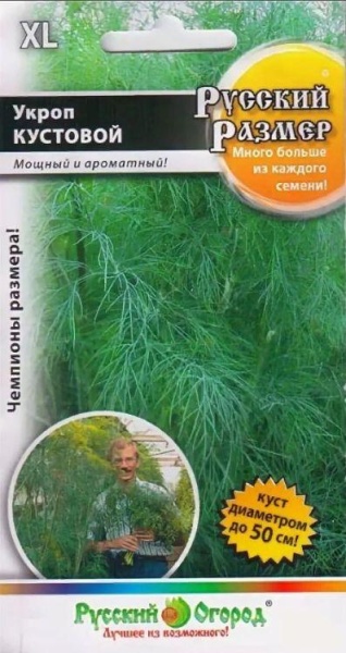 Укроп Русский размер кустовой /НК/ 200шт/