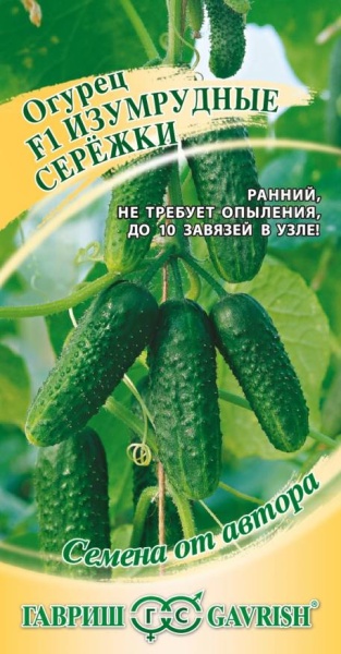 Огурец Изумрудные сережки F1 (Гавриш)