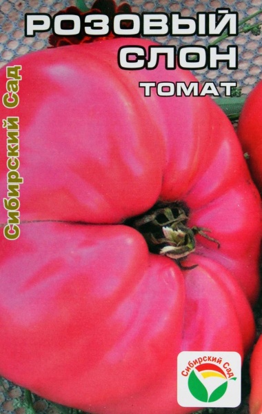 Розовый Слон 20шт томат (Сиб сад)