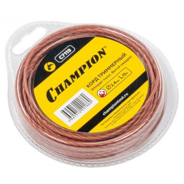 Корд трим.CHAMPION Twist 3.0мм* 15м (витой) C7139