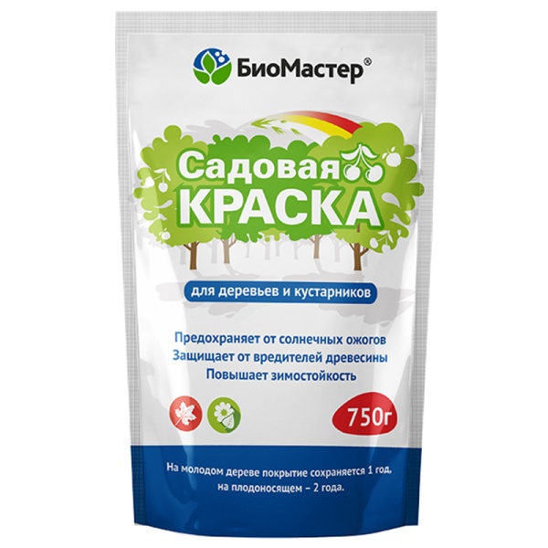 Краска садовая / 0,75кг /БМ/ *24шт